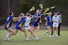 WLax vs RWU  Wheaton College Women’s Lacrosse vs Roger Williams University. - Photo By: KEITH NORDSTROM : Wheaton, Lacrosse, LAX